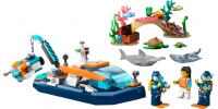 LEGO CITY Le bateau d’exploration sous-marine 2023